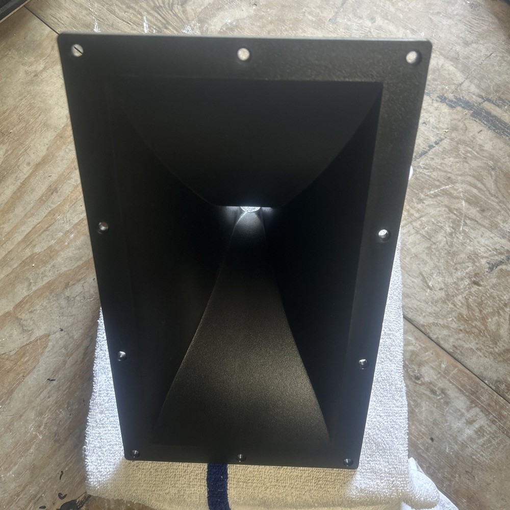 Heavy Duty 16"x 9.5" Rectangle Bolt-On Horn For Assorted Exit Driver 26mm Throat