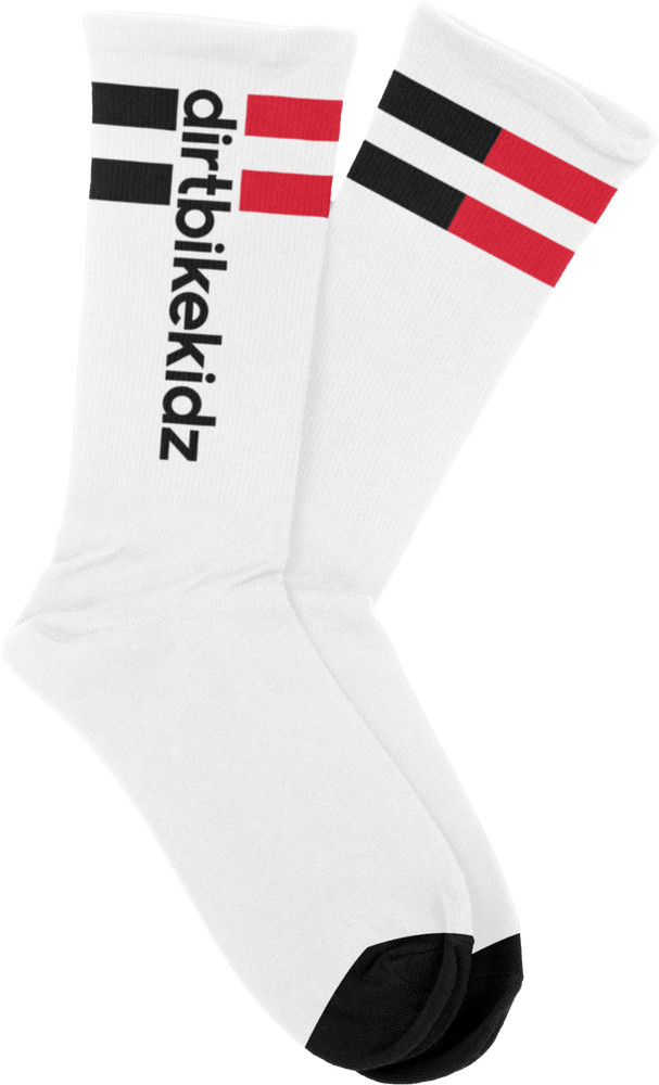 NEW! DBK BASIC SOCK 2 PACK BLACK/WHITE - ONE SIZE