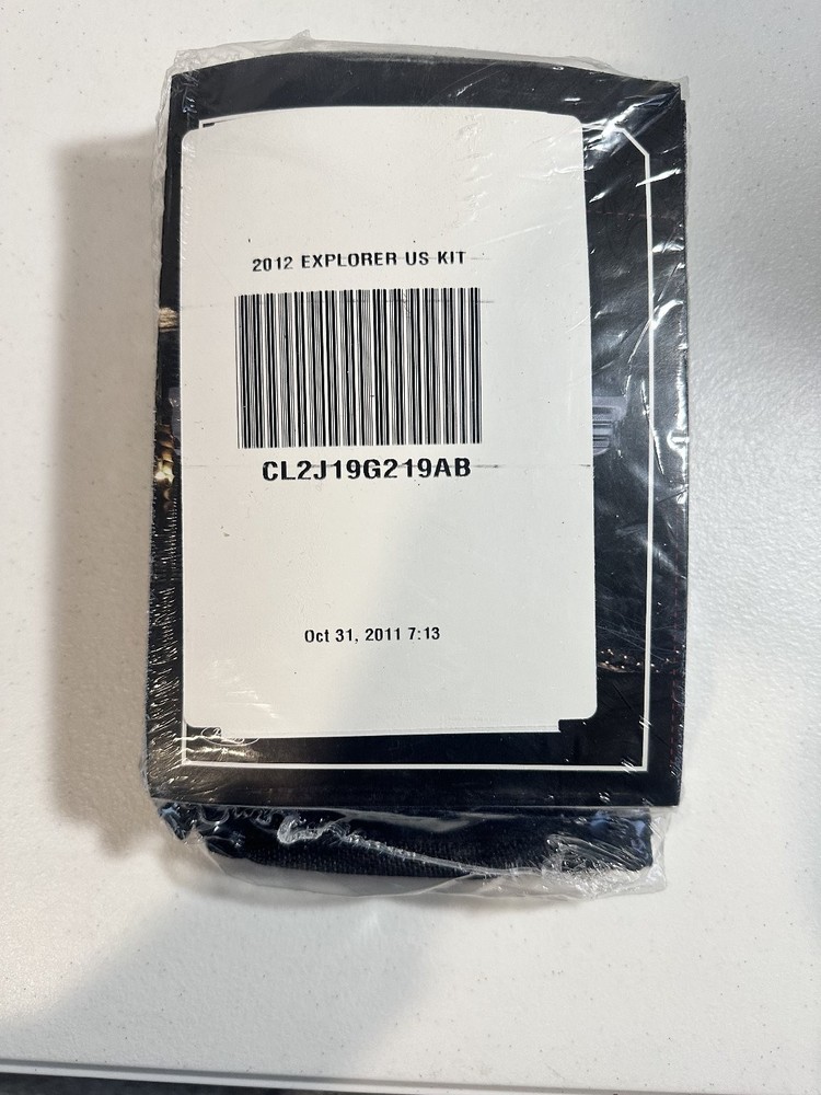 2012 Ford Explorer Owner's Manual Set