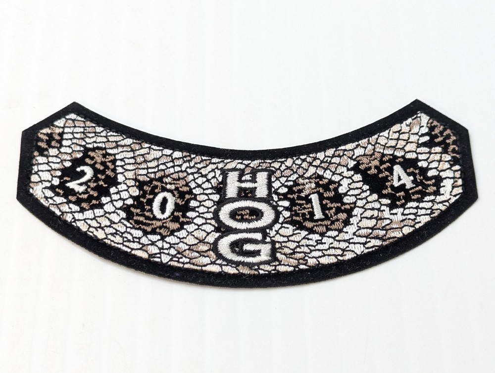 GENUINE 2014 HOG Member Harley Davidson Owners Group Patch HD Iron-On