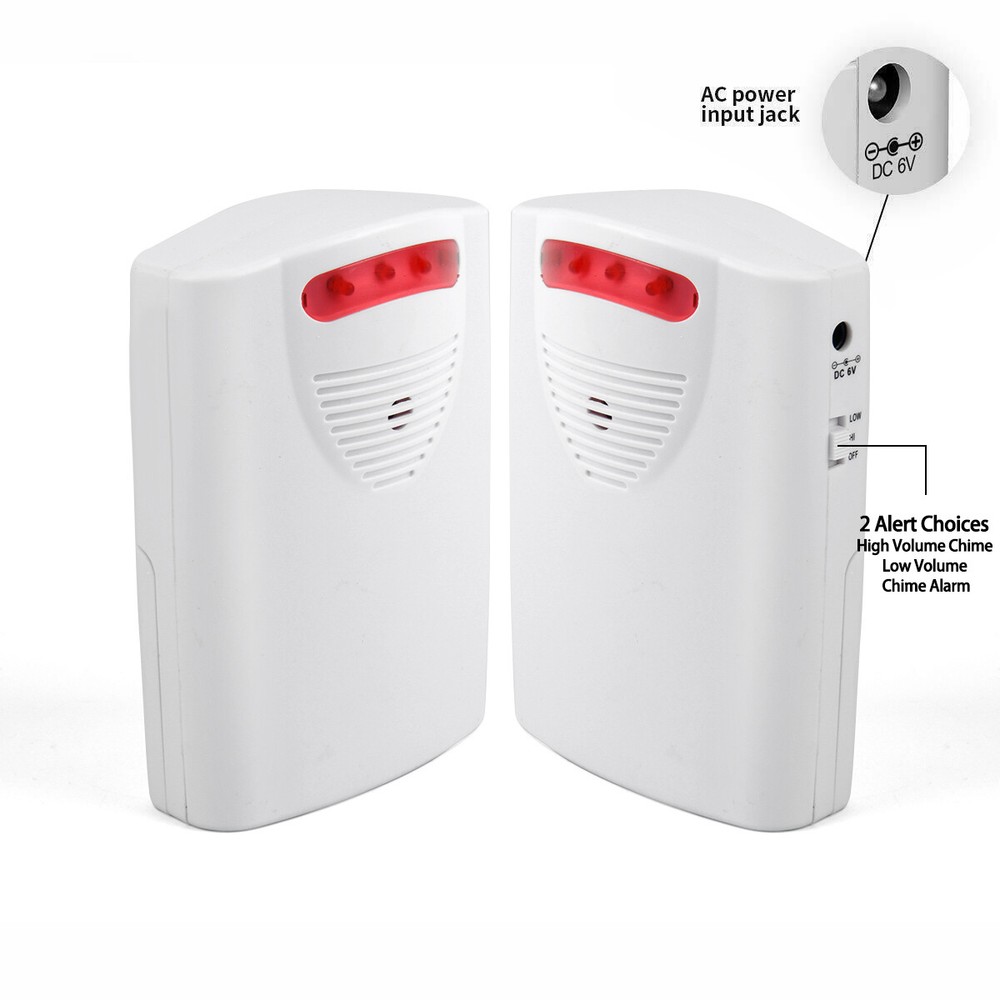 600FT Wireless Motion Sensor System Driveway Alarm Alert Security Indoor