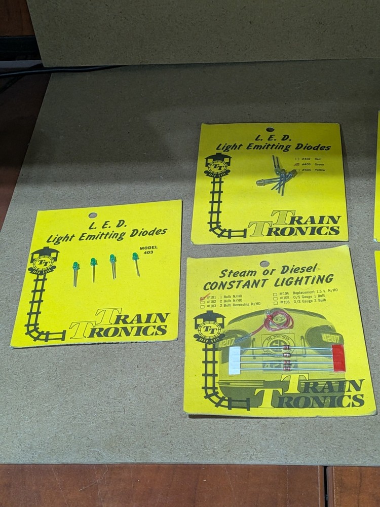 Vintage Train Tronics - Multi-Scale - #403/404 - LED Assortment - NOS
