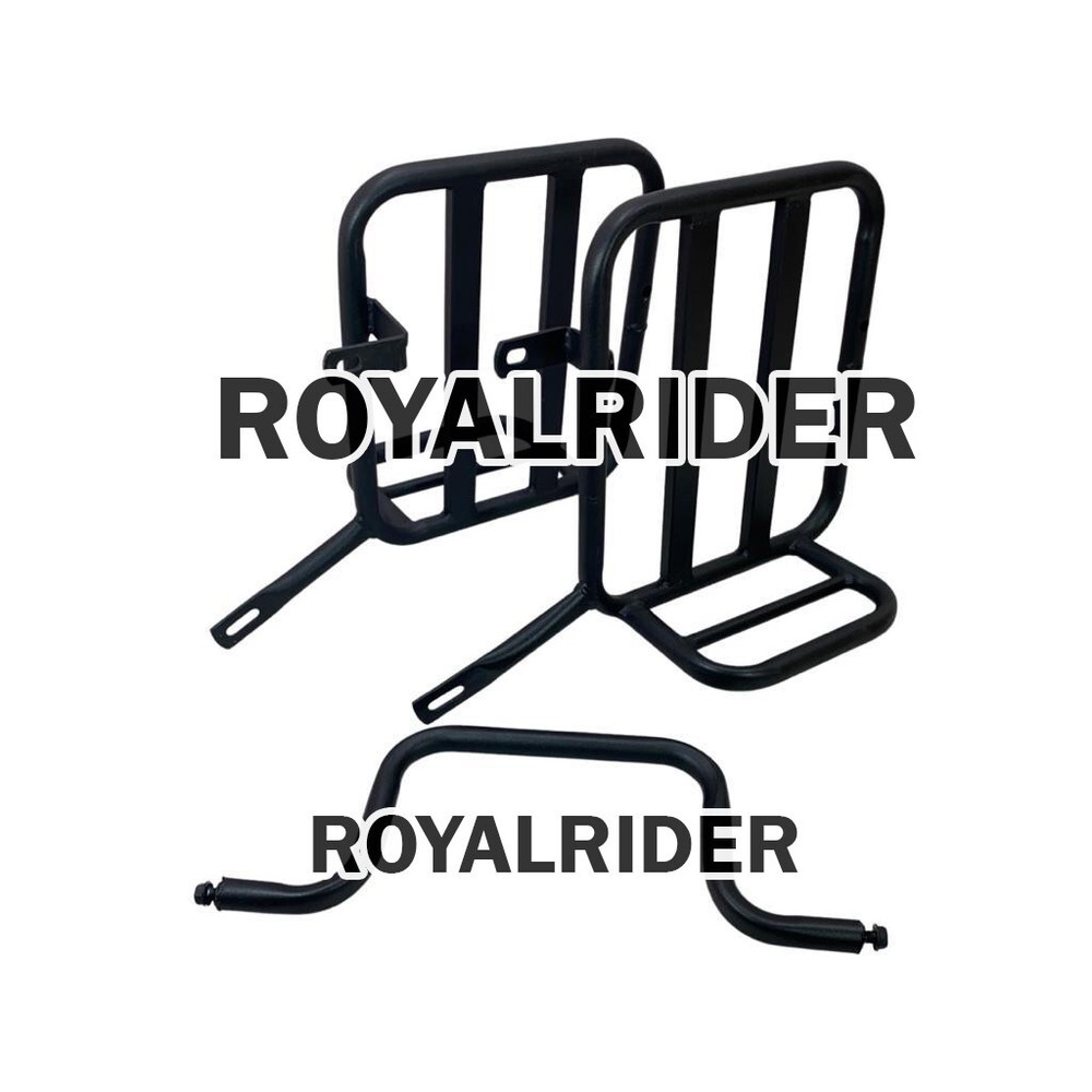 "PANNIER PAIR, OLIVE & MOUNTING RAIL KIT " Fit For R.E Hunter 350