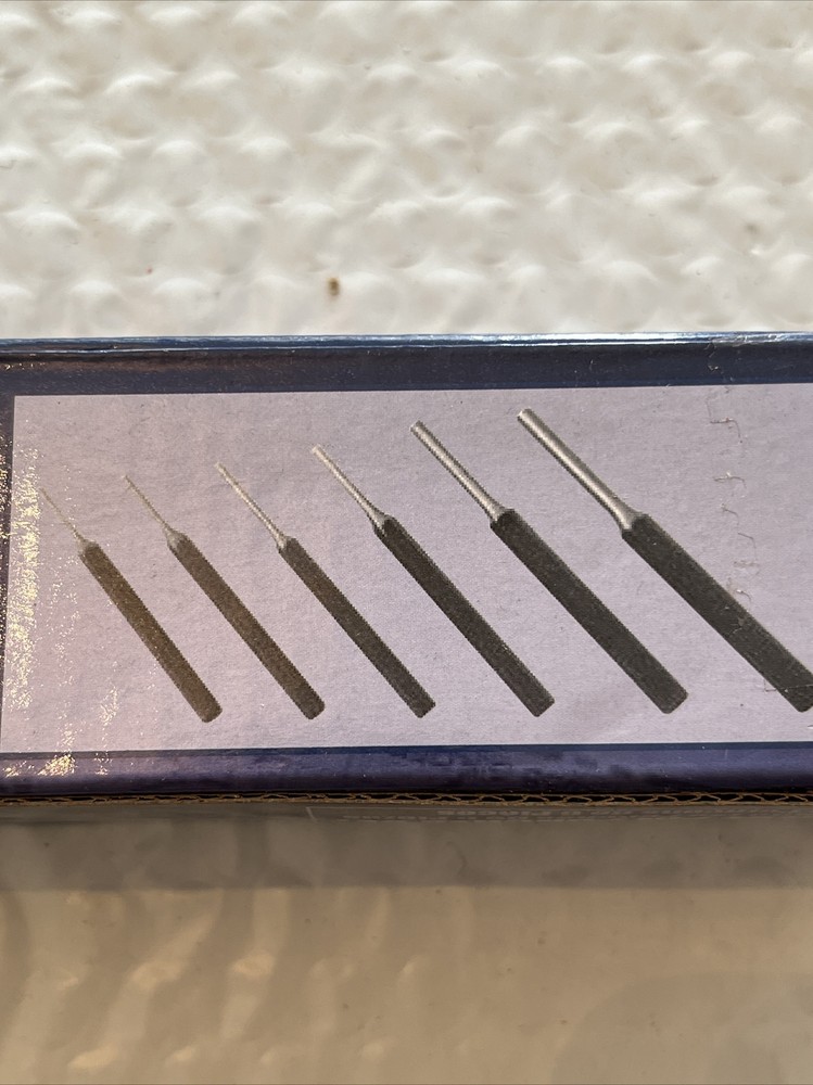 Westward 6 Piece Pin Punch Set