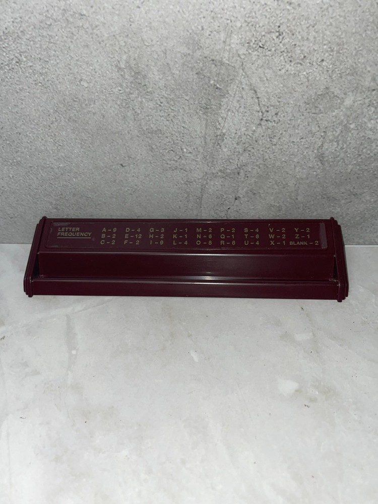 2001 Scrabble Deluxe (Milton Bradley) - Replacement Tile Rack