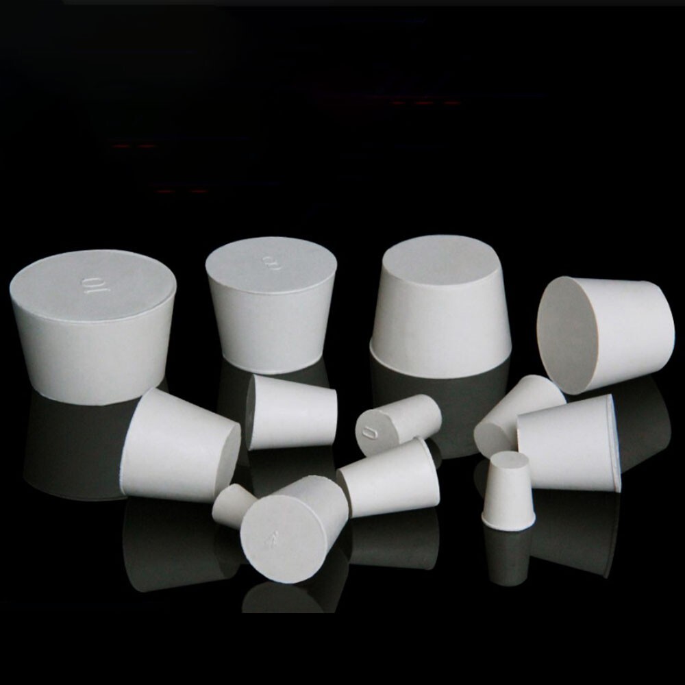 Rubber Stopper Bungs Laboratory Solid Hole Stopper Tapered Plugs Various Sizes