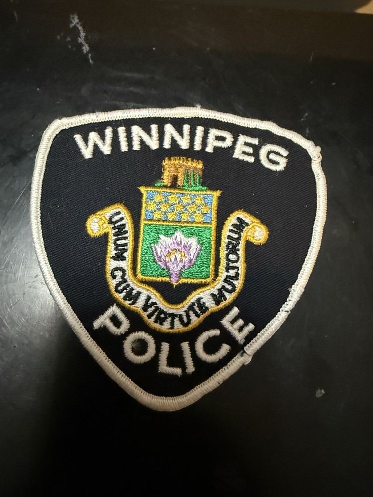 Winnipeg Canada Police Patch