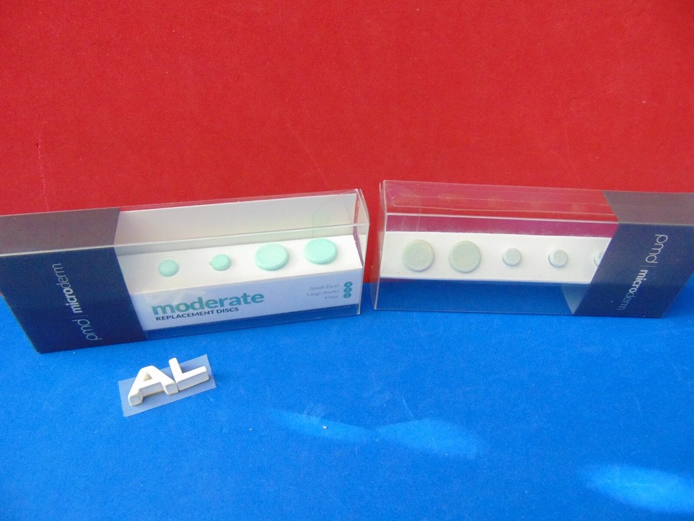 6 Pack New PMD Mircroderm Replacement Discs & Filter "Moderate" & Unknown Set