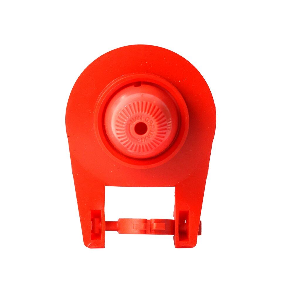3-Inch Mizer Flush III Red Flapper with Adjustable Bulb, Removable Baffle