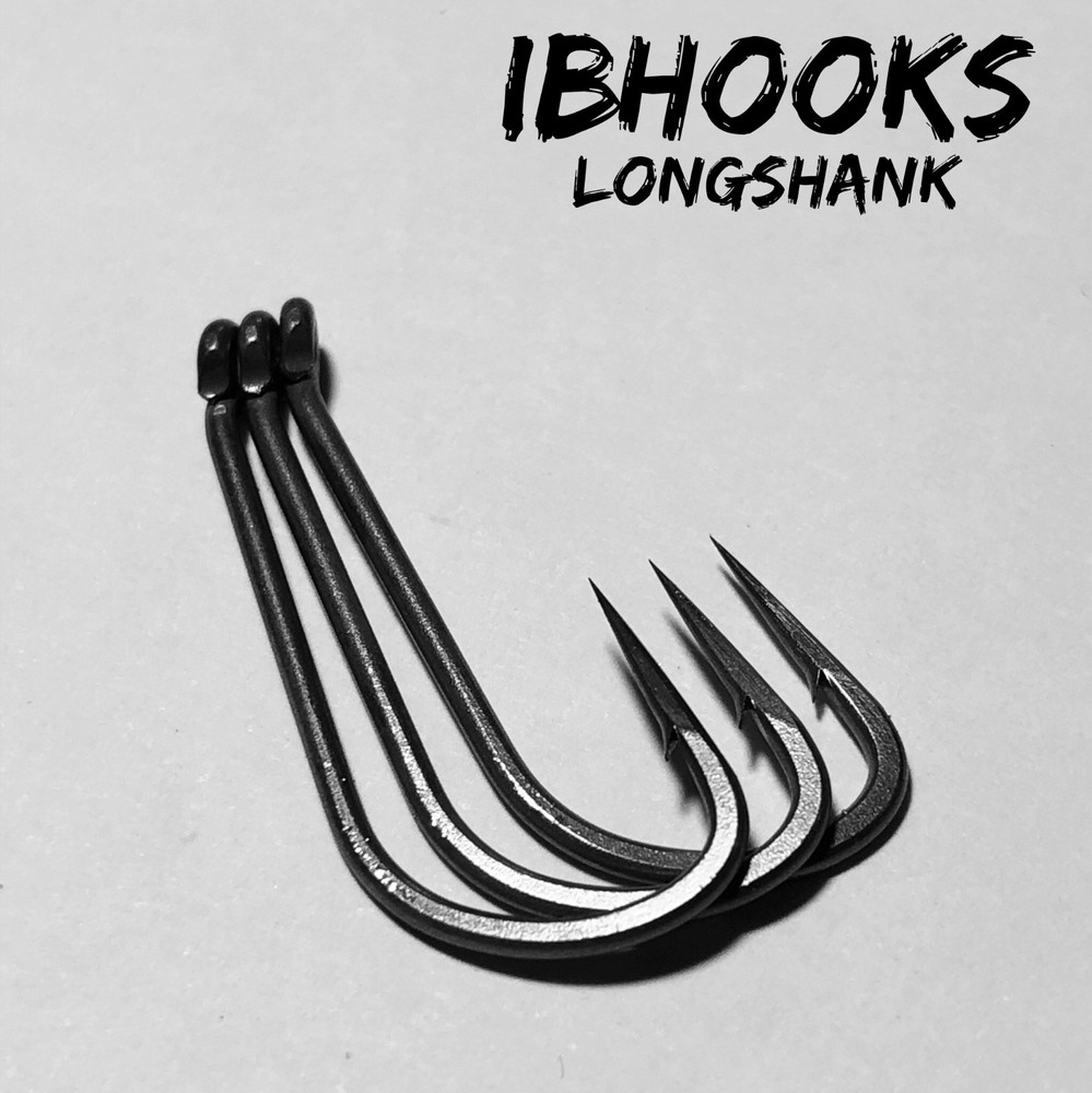 IBHOOKS hand sharpened LongShank hooks carp fishing