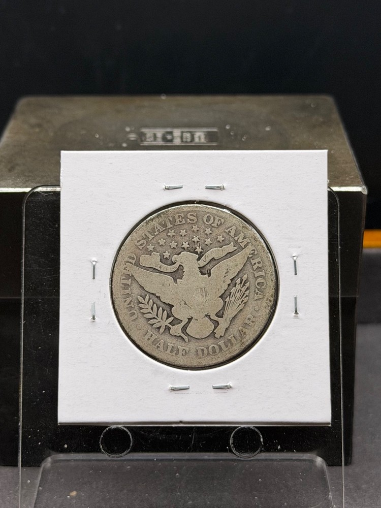 1902 Philadelphia Mint Silver Barber Half Dollar