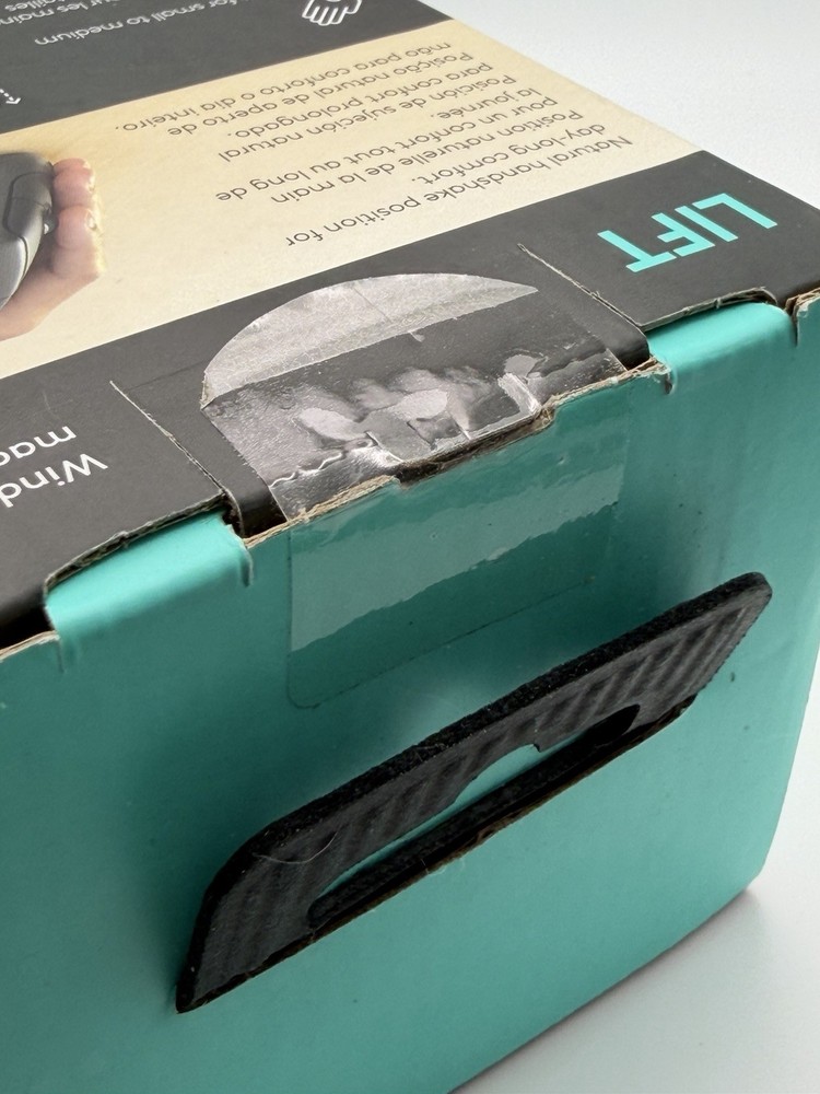 Logitech Lift Vertical Ergonomic Mouse Wireless Bluetooth - Black *NEW SEALED*