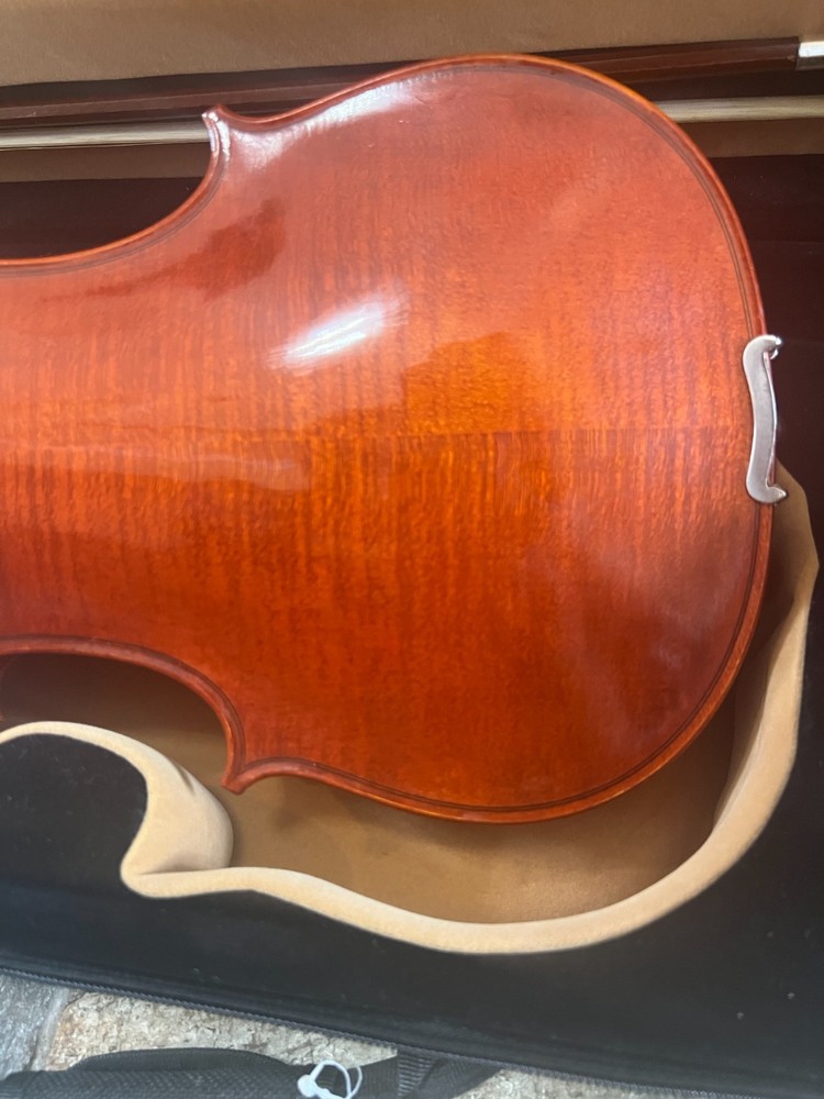 Advance Violin with case and bow, full size.