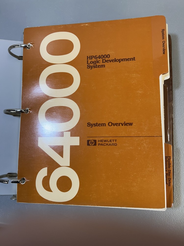 HP 64000 Development System Set of Manuals