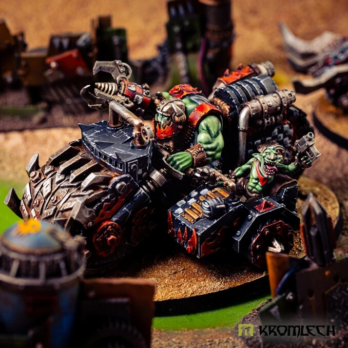KROMLECH ORC BOSS ON BLITZBIKE 3