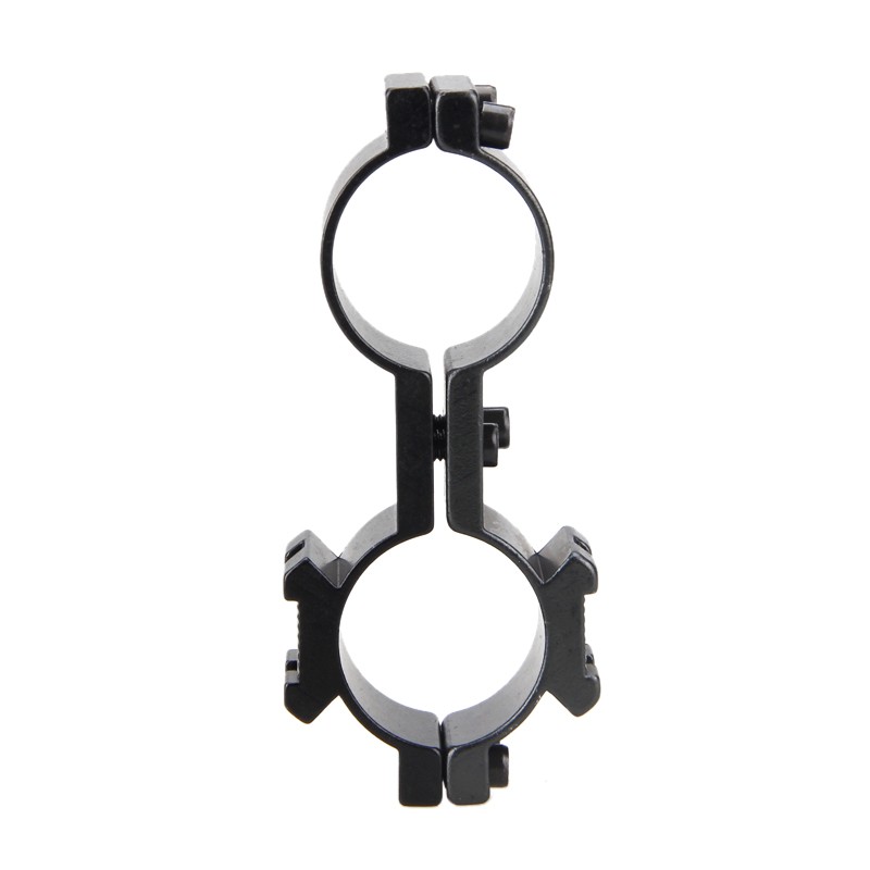 Powerful LED Flashlight Hunting Light Night Torch Scope Mount w/ Side 20mm Rail