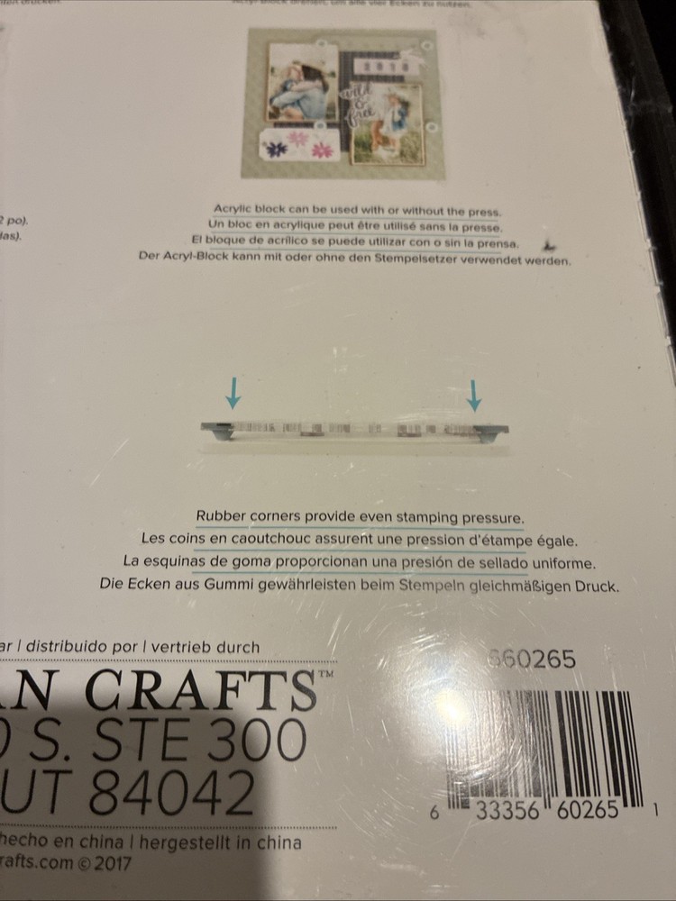 We R Memory Keepers Crafter's Essentials Precision Press Advanced 5-Piece Set