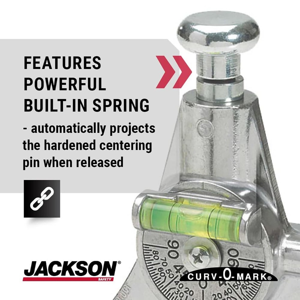Jackson Safety Pipe Marker Centering Tool - Standard 8" Y-Type Head measures ...