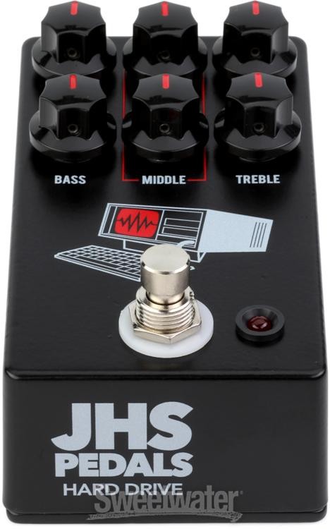 JHS Hard Drive Distortion Pedal - Black