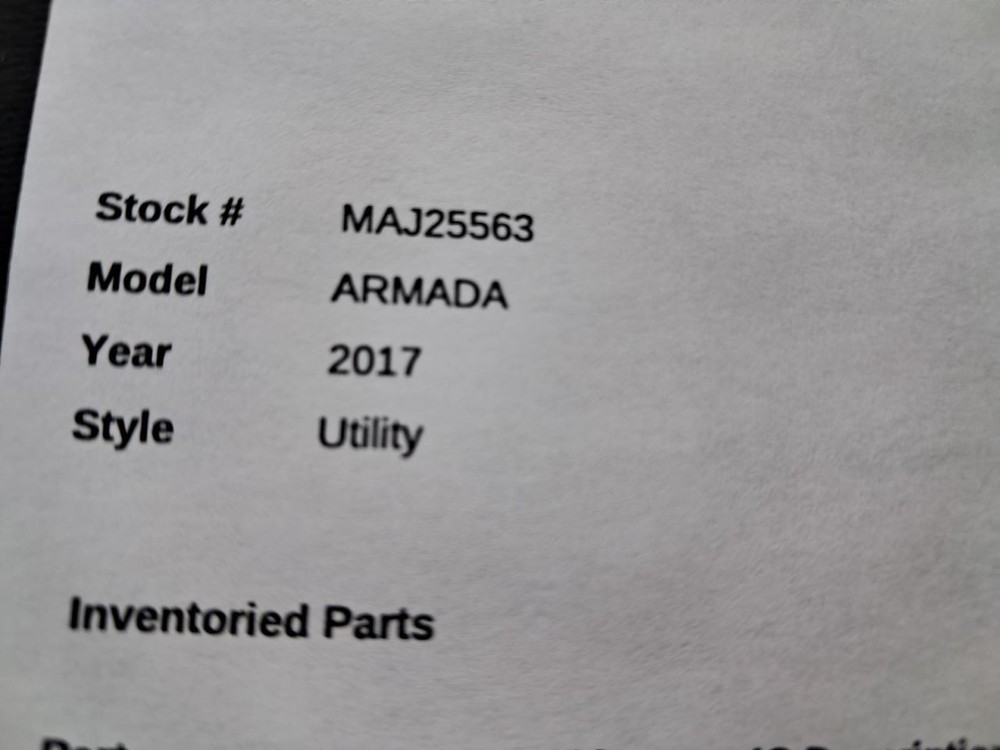 ARMADA 2017 Glove Box 4875505