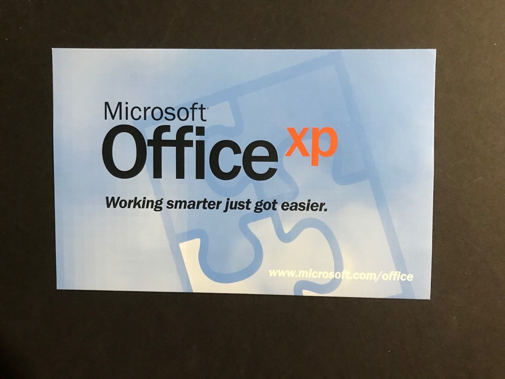 Microsoft Office XP Standard Version 2002 Standard & Visio