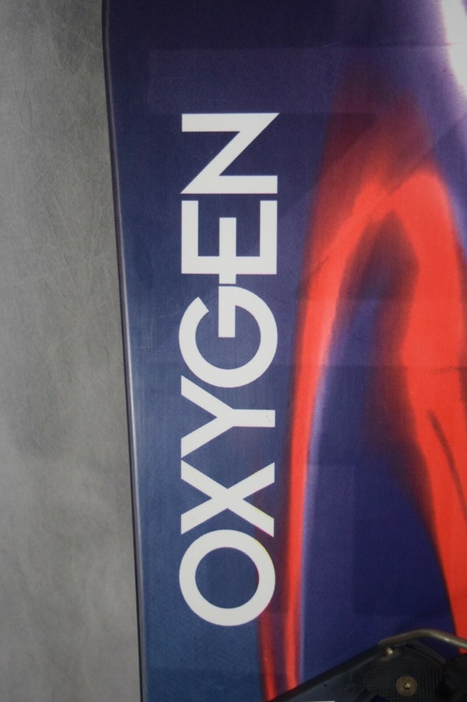 OXYGEN KR SNOWBOARD SIZE 159CM WITH LARGE WOMBAT BINDINGS