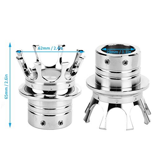 Front Axle Nut Covers Kit, 5 Colors Front Axle Nut Covers Distinctive Crown