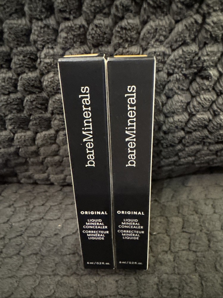 Bare Minerals Liquid Concealer 2 X ( Tan 4W & Med 3c)