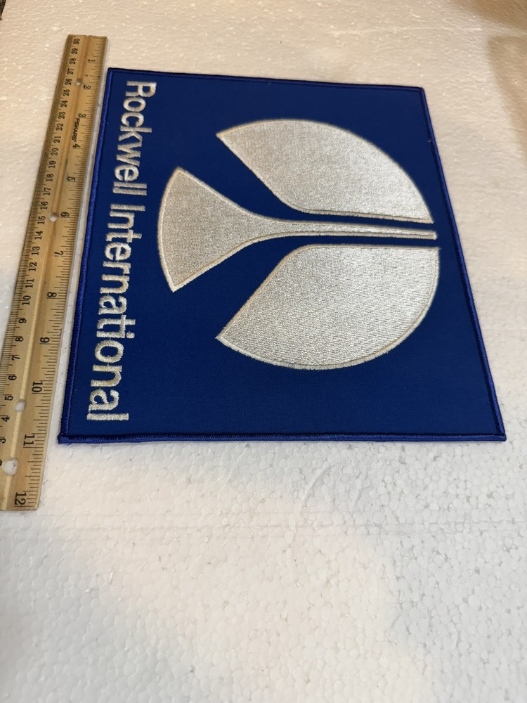 Vintage- Large Rockwell International Patch