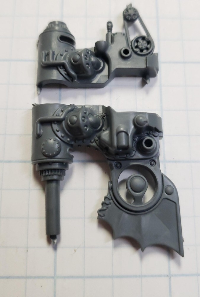 Warhammer Old World Dwarfs Bits Gyrocopter Rear Engine & Fin Set #34