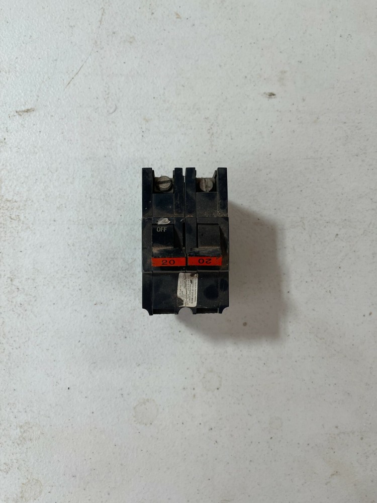 FPE Type NA Breakers, 2-Pole Stab-On Stab-Lok Circuit Breakers, Mixed Amps