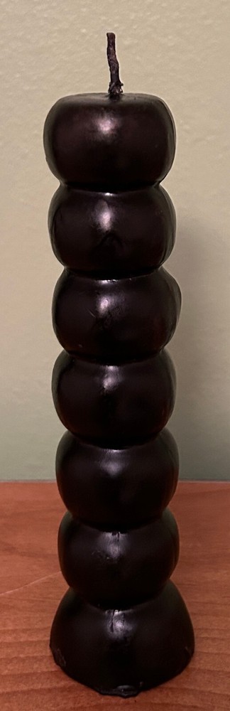 Black 7-Day 7-Knob Ritual Spell Candles!