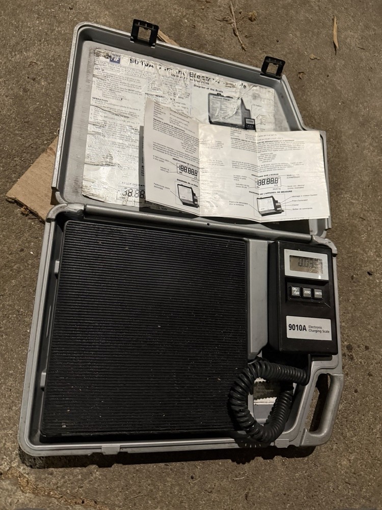TIF 9010A Slimline Electronic Refrigerant Charging Scale