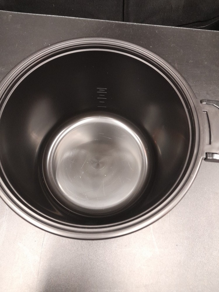 Pampered Chef Rice Cooker Plus 2779 Black Pot Kitchen Gadget
