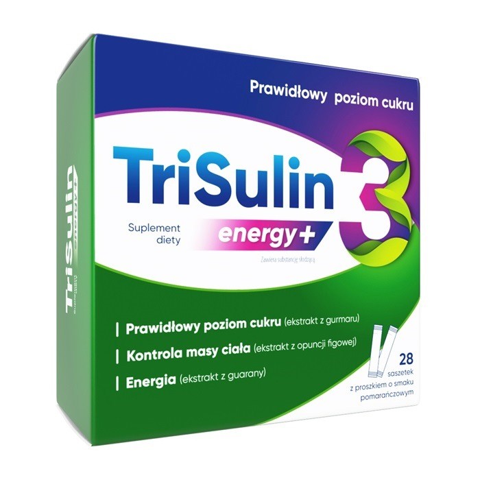 Trisulin Energy+ sachets, 28 pcs