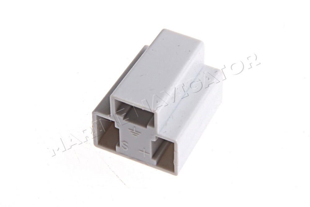 VDO Three Prong Connector Gray 999-115-015