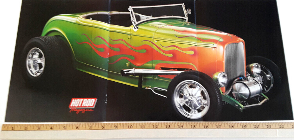 PETE CHAPOURIS 1932 FORD LIMEFIRE ORIGINAL 1987 ARTICLE
