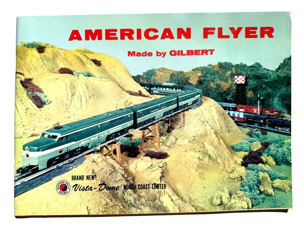 1956 Gilbert American Flyer Model Train Catalog- Great Condition!