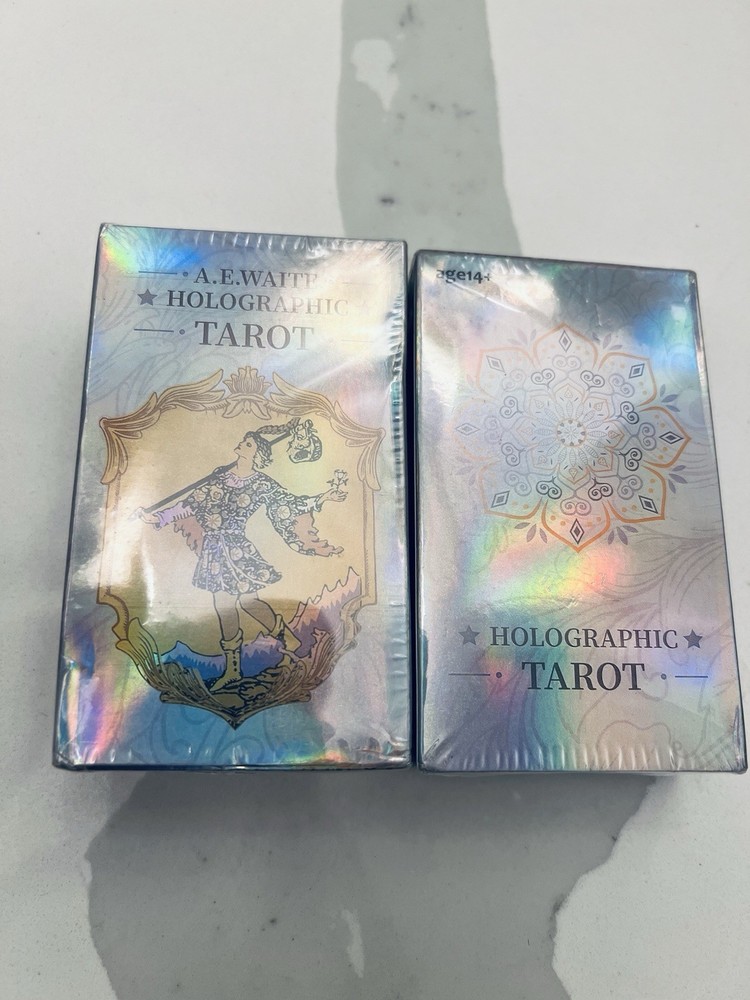 A.E. Waite Holographic Tarot Card Deck