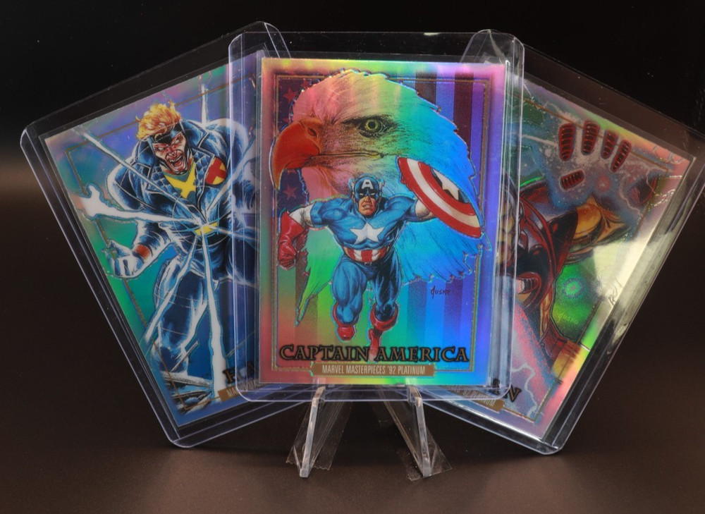 2024 Marvel Masterpieces '92 Platinum - Pick Your Card - Rainbow Base