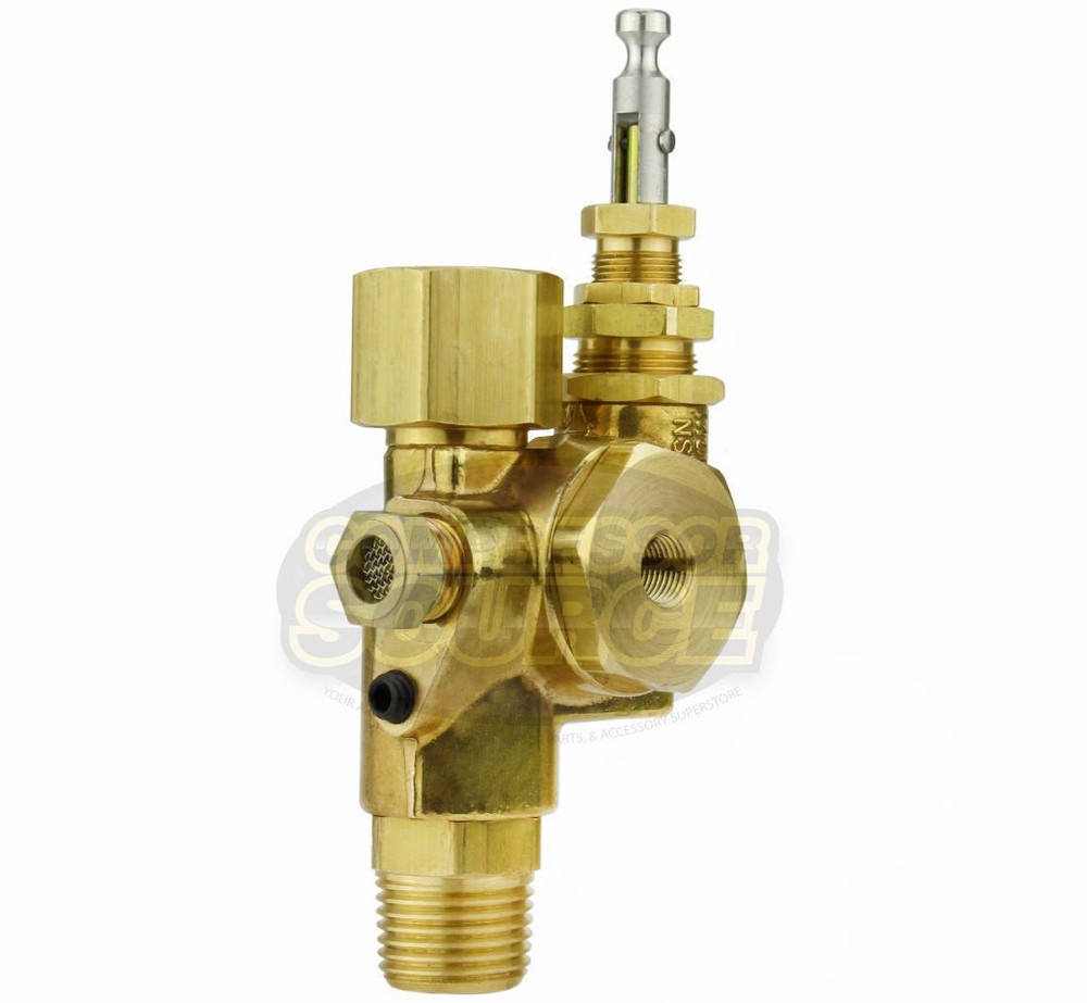 Air Compressor pilot unloader check valve combo 95-125