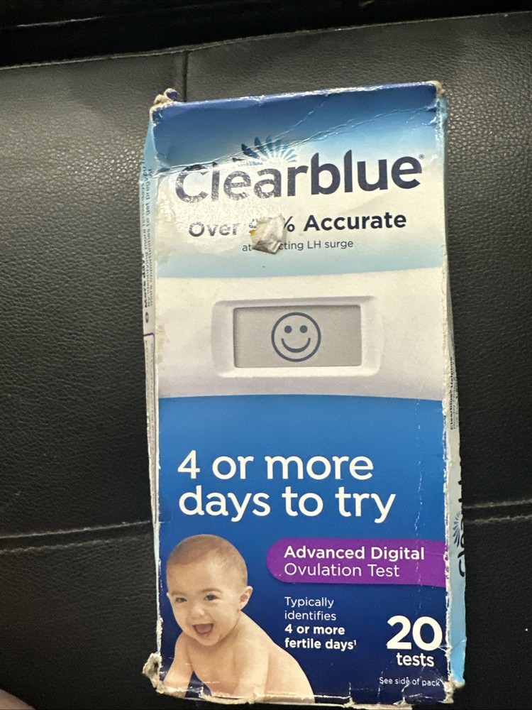 Clearblue Advanced Digital Ovulation Test, Predictor Kit - 20 Tests - New