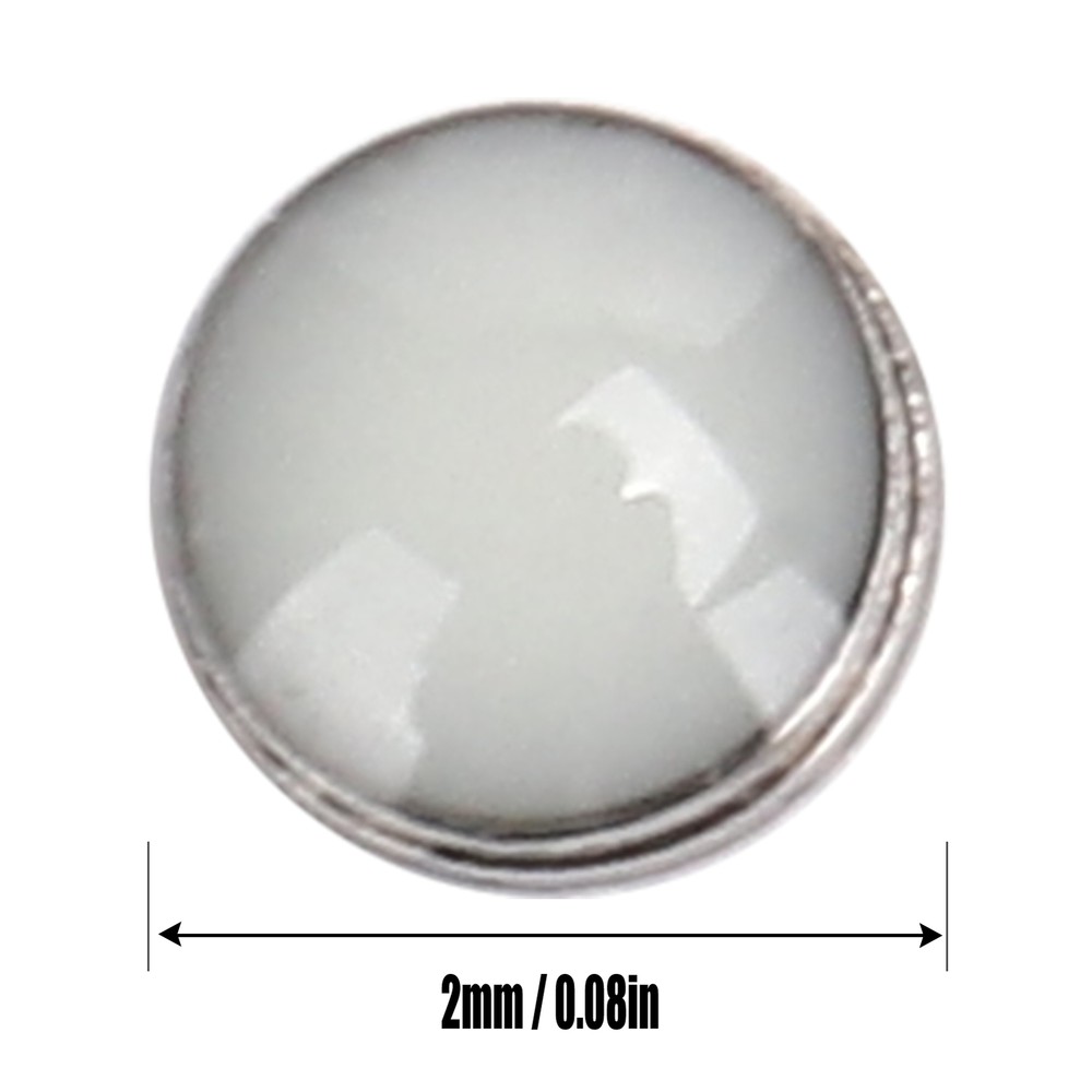 10x Watch Bezel Dot Watch Bezel Insert Luminous Dot Repair Replacement Accessory
