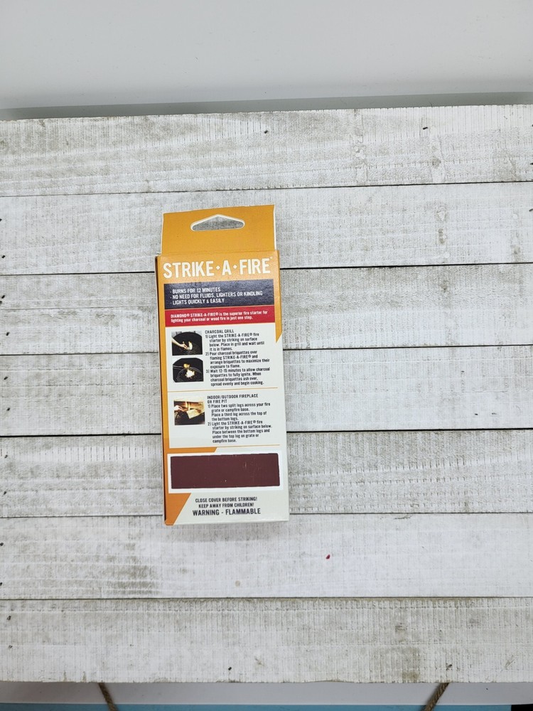 8 pack Diamond Strike-A-Fire Starter Match Sticks