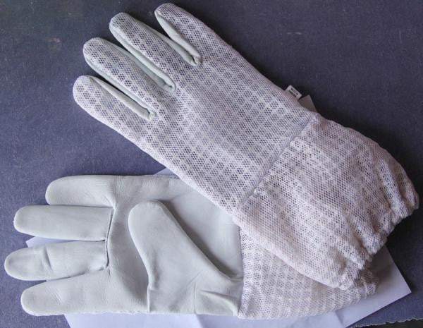 OZ ARMOUR 3 Layer Mesh Ventilated Cow Hide Gloves