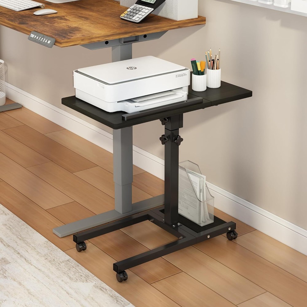 Mobile Adjustable Height Laptop Stand PC Computer Portable Notebook Dekuwood