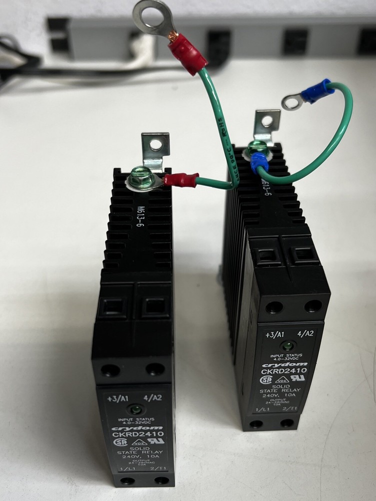CRYDOM CKRD2410 Solid State Relay , Input Status 4- 32VDC ,Output 24-280 VAC 10A