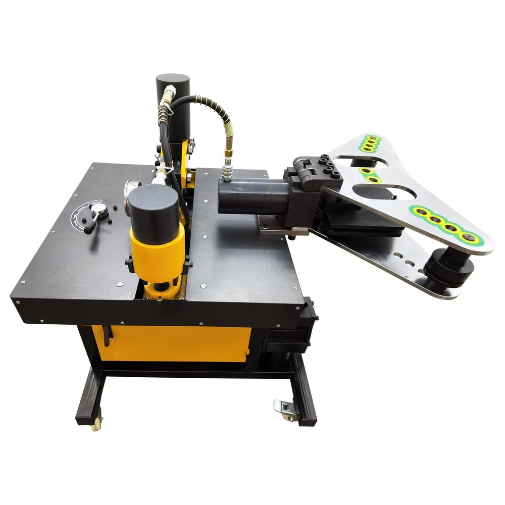110V 200-Type Electric Multi-functional 5-in-1 Busbar Processing Machine 0°-90°