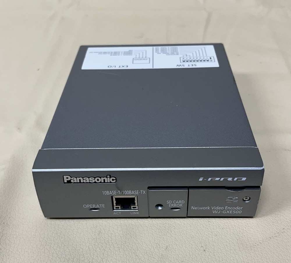 Panasonic WJ-GXE500 Network Video Encoder