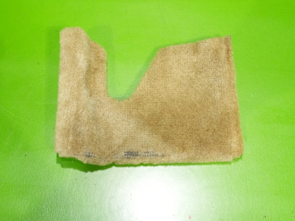 91-99 3000GT OEM driver left console side panel carpet ebrake cover tan